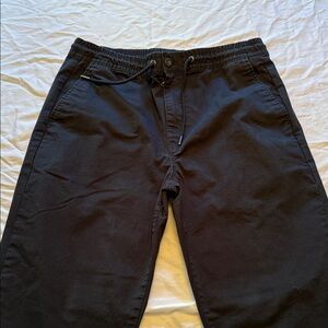 American Eagle Outfitters Black Chinos flex